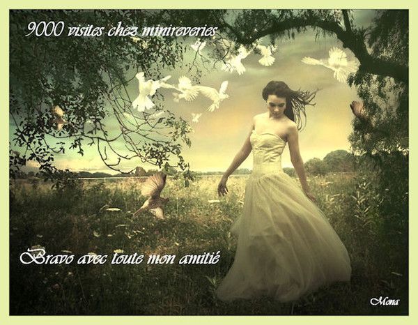 Bravo Nanou pour tes 9000 visites